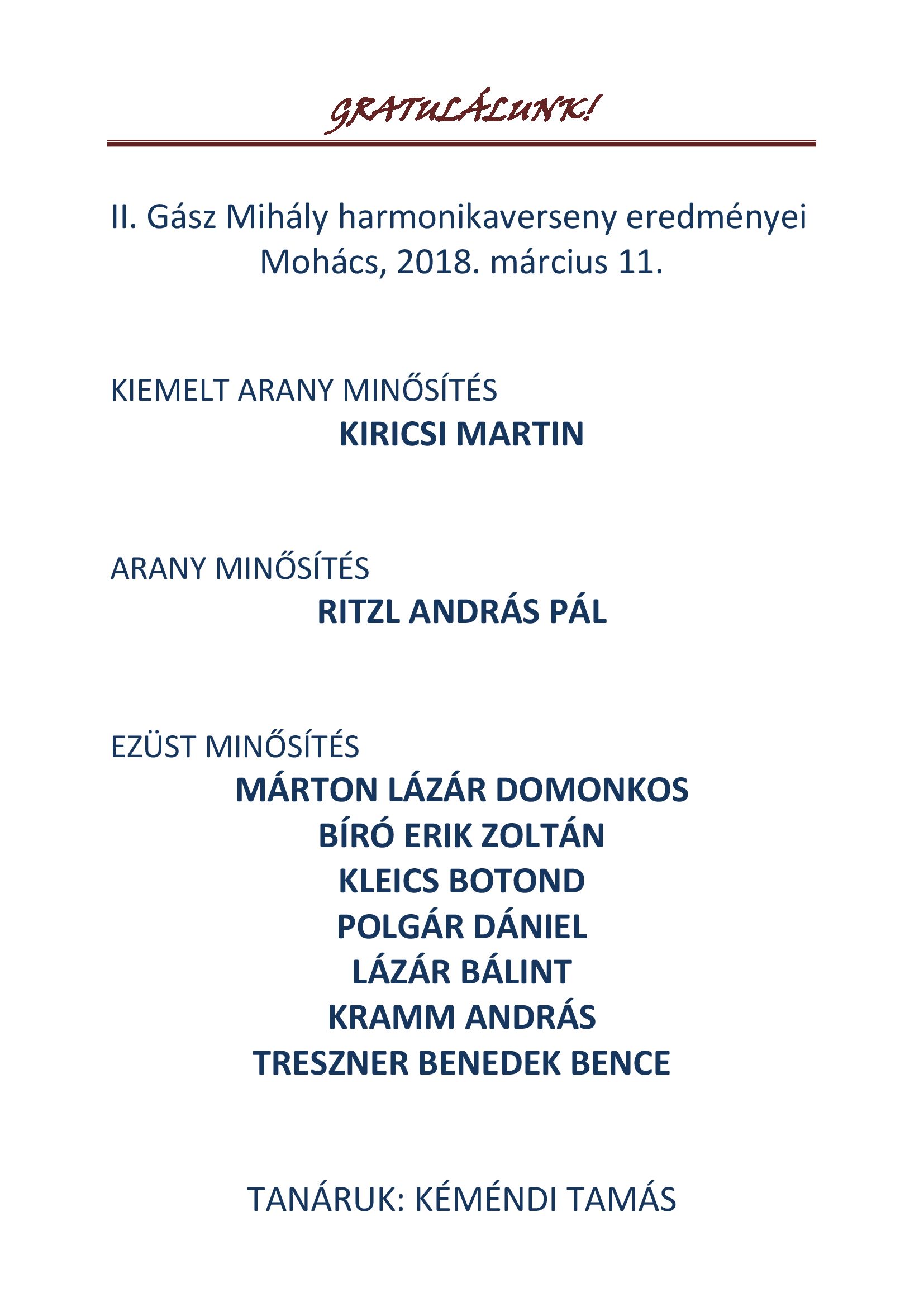 024 II.Gász Mihály harmonikaverseny