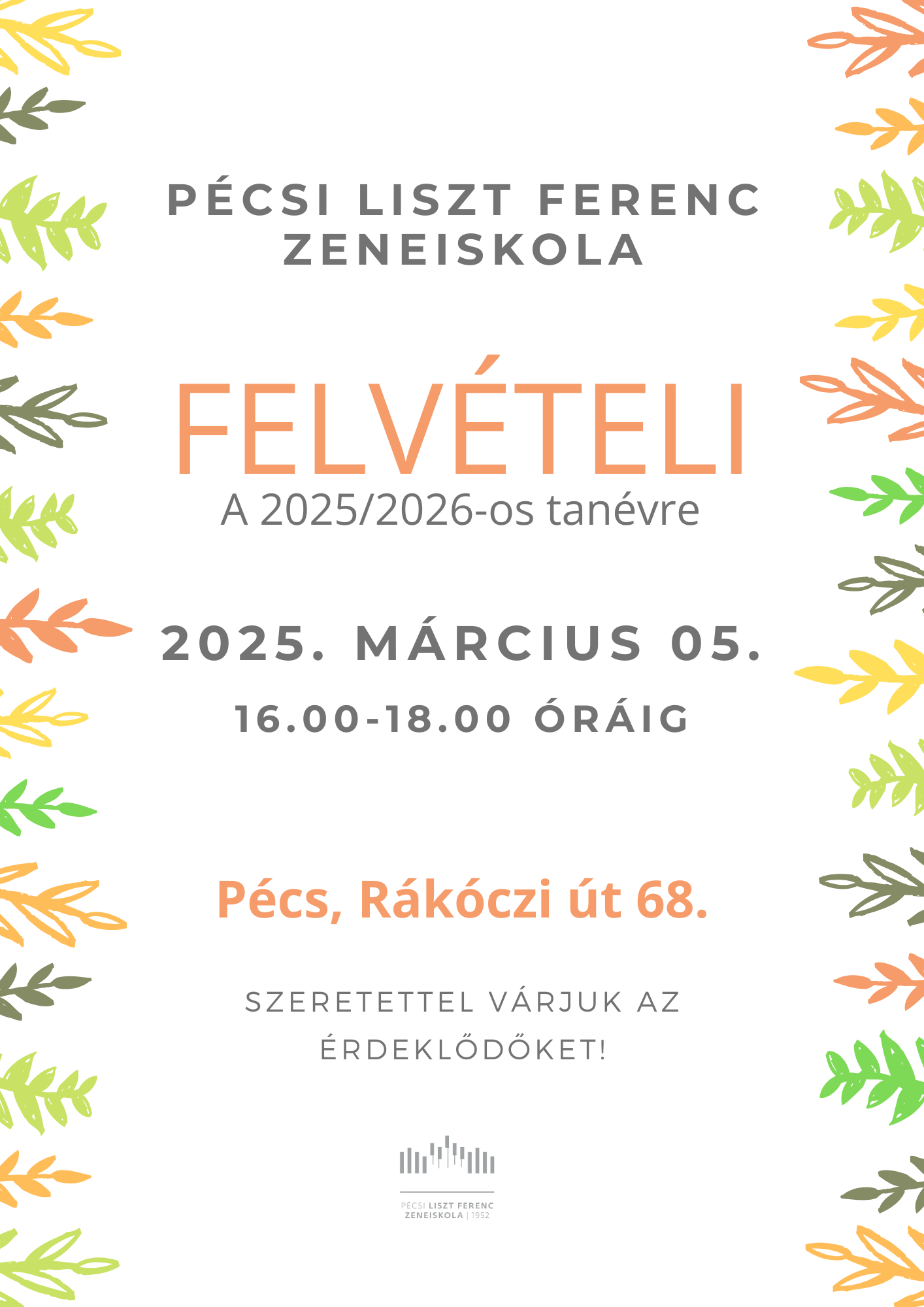 felvételi 2025 26